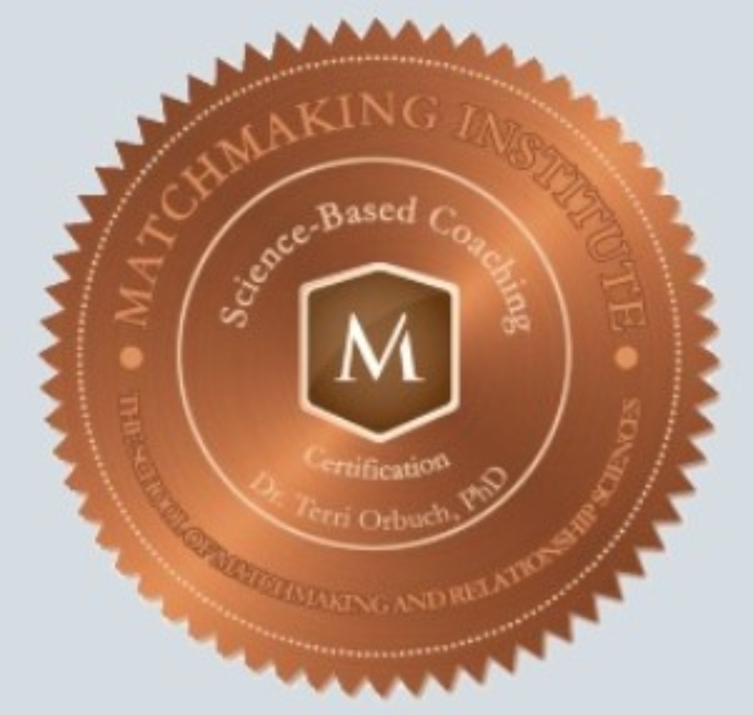 Matchmaking Institute Science-Based Coaching Certification from Dr. Terri Orbuch, PhD